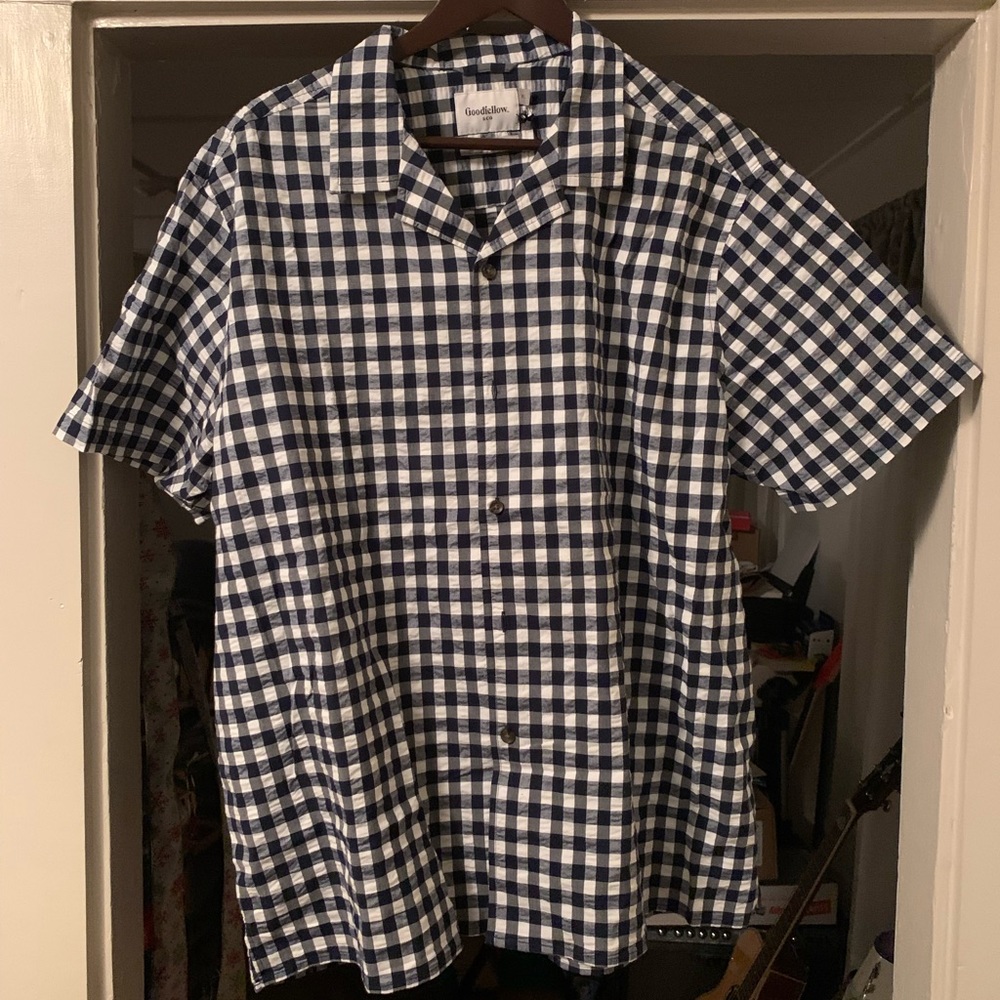 NWT Goodfellow mens short sleeve shirt
